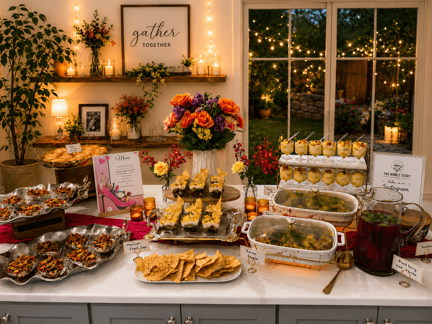 Charcuterie and grazing table